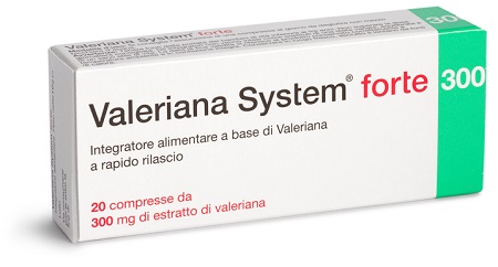 VALERIANA SYSTEM FORTE 20 COMPRESSE - Farmacia Castello Srl