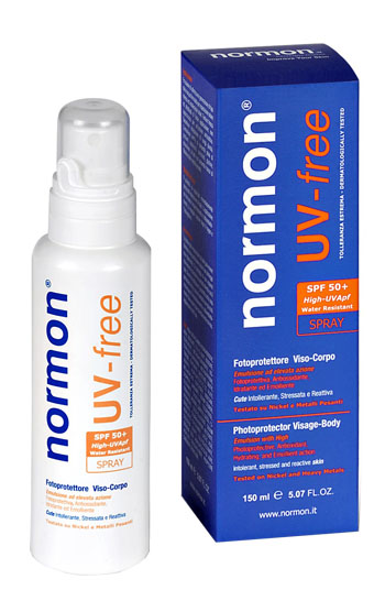 NORMON UV FREE SPRAY VISO CORPO 150 ML - Farmacia Castello Srl
