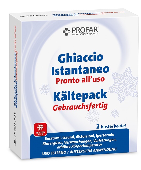 GHIACCIO ISTANTANEO 2 BUSTE PROFAR - Farmacia Castello Srl