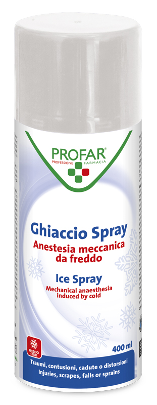 GHIACCIO SPRAY PROFAR 400 ML - Farmacia Castello Srl