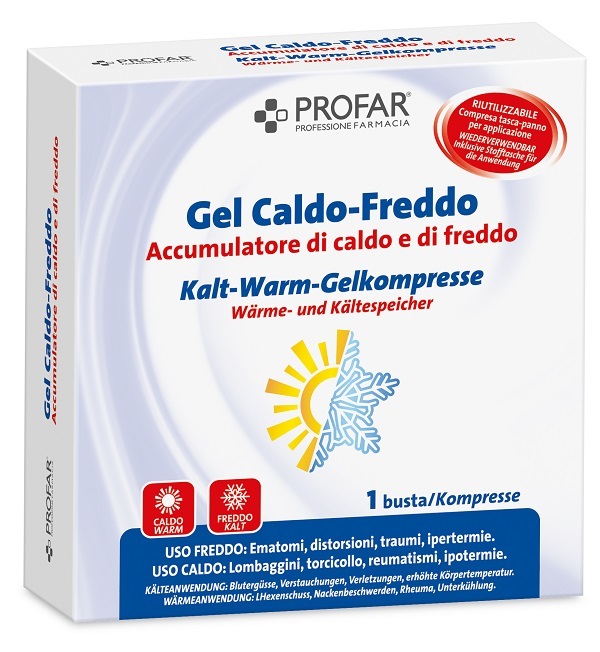 GEL CALDO-FREDDO 1 BUSTA 11X26,5 CM PROFAR - Farmacia Castello Srl