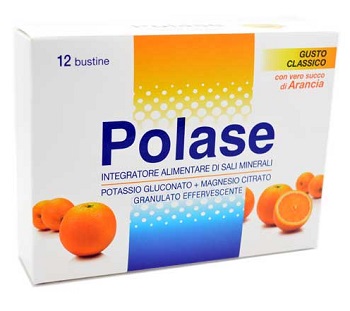 POLASE ARANCIA 12 BUSTINE EFFERVESCENTI - Farmacia Castello Srl