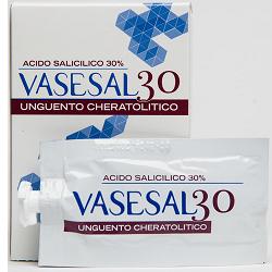 VASESAL 30 6 BUSTINE UNGUENTO CHERATOLITICO - Farmacia Castello Srl