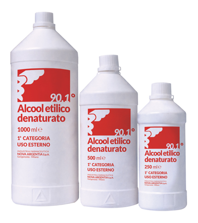 ALCOOL ETILICO DENATURATO 1 LITRO - Farmacia Castello Srl