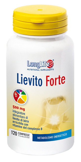 LONGLIFE LIEVITO FORTE 120 COMPRESSE - Farmacia Castello Srl