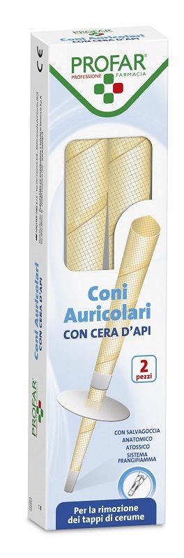 CONI AURICOLARI 2 PEZZI PROFAR - Farmacia Castello Srl