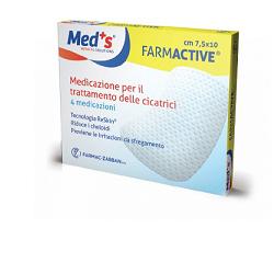 CEROTTO FARMACTIVE CICATRICI 5X7,5 CM 4 PEZZI - Farmacia Castello Srl