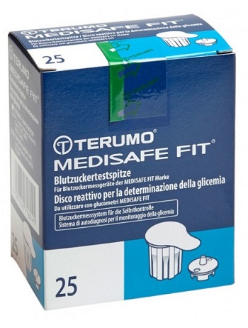 DISCO PER LA DETERMINAZIONE DELLA GLICEMIA MEDISAFE FIT 25 PEZZI - Farmacia Castello Srl
