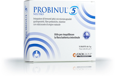 PROBINUL 5 NEUTRO 12 BUSTINE - Farmacia Castello Srl