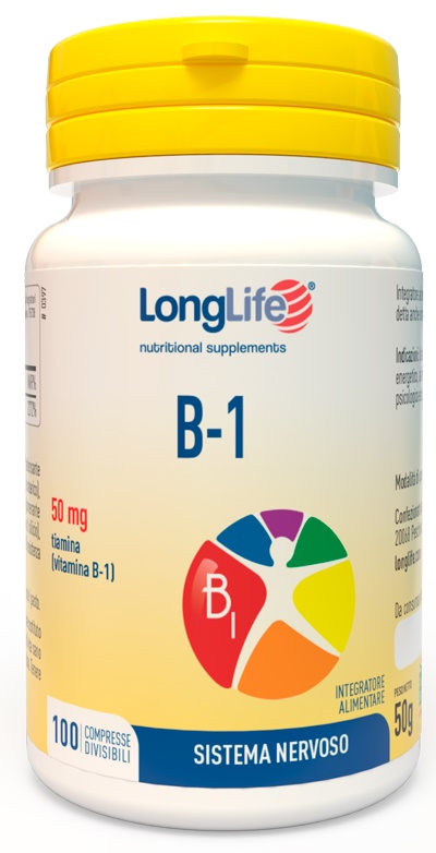 LONGLIFE B1 100 COMPRESSE 50 MG - Farmacia Castello Srl