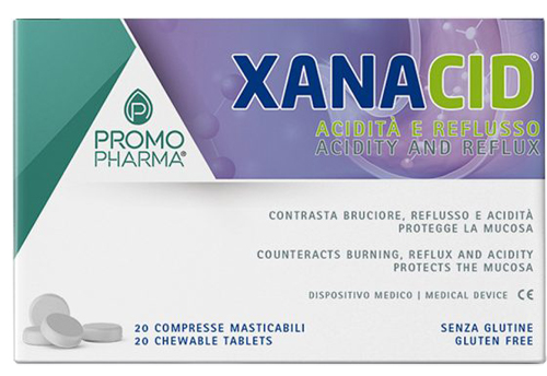 XANACID 20 COMPRESSE MASTICABILI - Farmacia Castello Srl