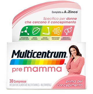 MULTICENTRUM PRE MAMMA 30 COMPRESSE - Farmacia Castello Srl