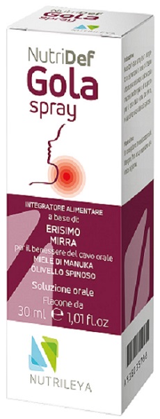 NUTRIDEF GOLA SPRAY 30 ML - Farmacia Castello Srl