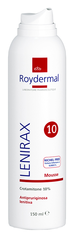 LENIRAX 10 MOUSSE DERMATOLOGICA CROTAMITONE 10% 150 ML - Farmacia Castello Srl
