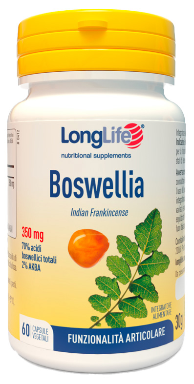 LONGLIFE BOSWELLIA 60 CAPSULE VEGETALI - Farmacia Castello Srl