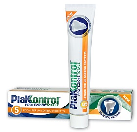 PLAKKONTROL PROTEZIONE TOTALE DENTIFRICIO 75 ML - Farmacia Castello Srl