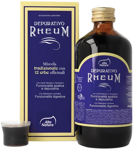 DEPURATIVO RHEUM MISCELA ERBE OFFICINALI 250 ML - Farmacia Castello Srl