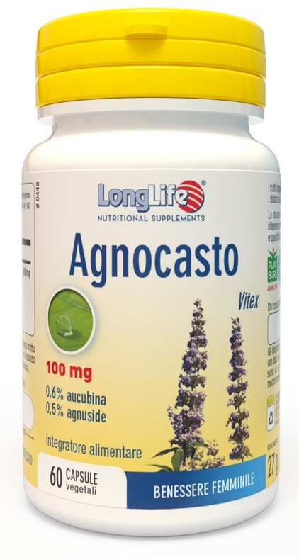 LONGLIFE AGNOCASTO 60 CAPSULE VEGETALI - Farmacia Castello Srl