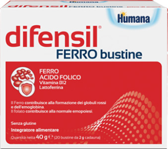DIFENSIL FERRO BUSTINE 20 BUSTINE 2 G - Farmacia Castello Srl