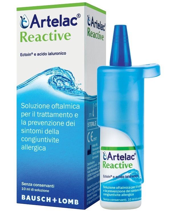 ARTELAC REACTIVE SOLUZIONE OFTALMICA MULTIDOSE FLACONE 10 ML - Farmacia Castello Srl