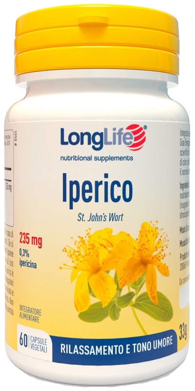LONGLIFE IPERICO 60 CAPSULE VEGETALI - Farmacia Castello Srl