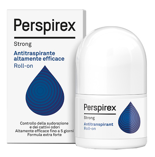 PERSPIREX STRONG ANTITRASPIRANTE ROLL-ON 20 ML - Farmacia Castello Srl