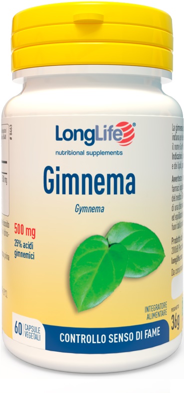 LONGLIFE GIMNEMA 60 CAPSULE VEGETALI - Farmacia Castello Srl