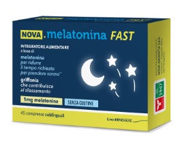 NOVA MELATONINA FAST 45 COMPRESSE 1MG DI MELATONINA - Farmacia Castello Srl