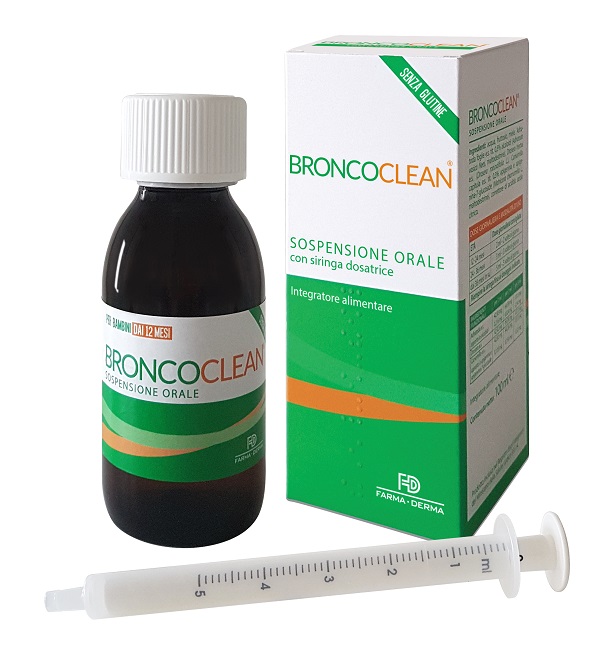 BRONCOCLEAN SOSPENSIONE ORALE 100 ML - Farmacia Castello Srl