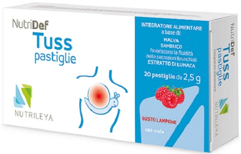 NUTRIDEF TUSS 20 PASTIGLIE LAMPONE - Farmacia Castello Srl