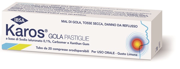 KAROS GOLA 20 PASTIGLIE ORODISPERSIBILI - Farmacia Castello Srl