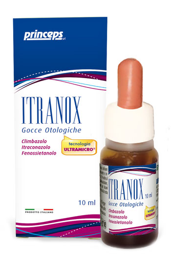 ITRANOX GOCCE OTOLOGICHE 10 ML - Farmacia Castello Srl