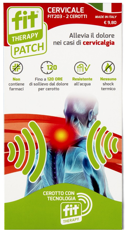 CEROTTO FIT THERAPY CERVICALE 2 PEZZI - Farmacia Castello Srl