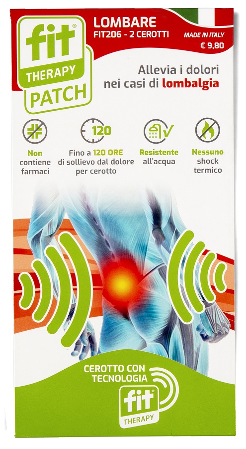 CEROTTO FIT THERAPY LOMBARE 2 PEZZI - Farmacia Castello Srl