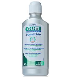 GUM ORIGINAL WHITE COLLUTORIO 500 ML - Farmacia Castello Srl