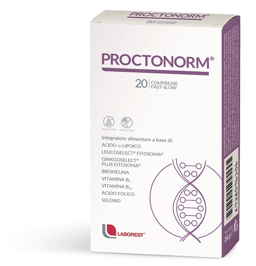 PROCTONORM 20 COMPRESSE - Farmacia Castello Srl