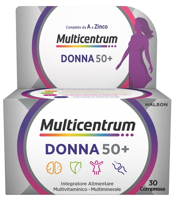 MULTICENTRUM DONNA 50+ 30 COMPRESSE - Farmacia Castello Srl