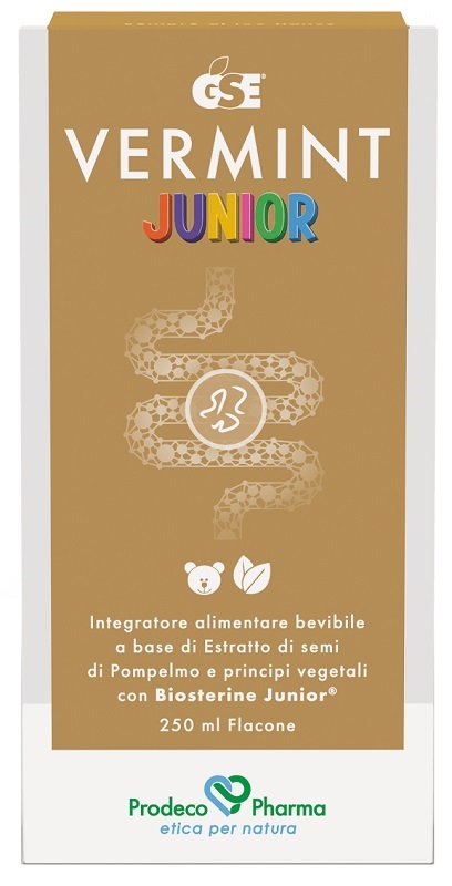 GSE VERMINT JUNIOR 250 ML - Farmacia Castello Srl