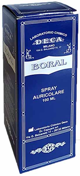 BORAL SPRAY AURICOLARE 100 ML - Farmacia Castello Srl