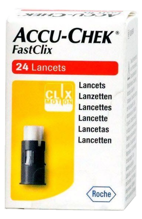 LANCETTE PUNGIDITO ACCU-CHEK FASTCLIX 24 PEZZI - Farmacia Castello Srl