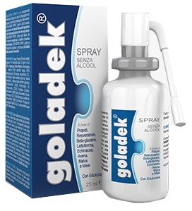GOLADEK SPRAY NO ALCOOL 25 ML - Farmacia Castello Srl
