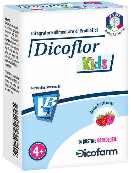 DICOFLOR KIDS 14 BUSTE - Farmacia Castello Srl