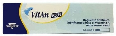 UNGUENTO OFTALMICO LUBRIFICANTE VITAN PLUS 5 G - Farmacia Castello Srl