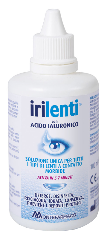 SOLUZIONE UNICA PER LENTI A CONTATTO IRILENTI 100ML - Farmacia Castello Srl