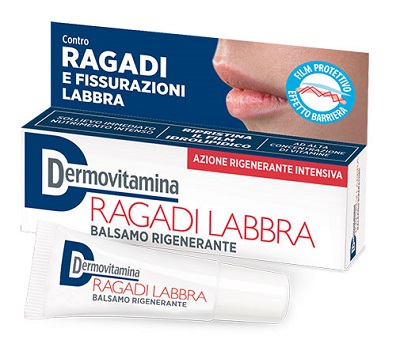 DERMOVITAMINA RAGADI LABBRA BALSAMO RIGENERANTE 8 ML - Farmacia Castello Srl