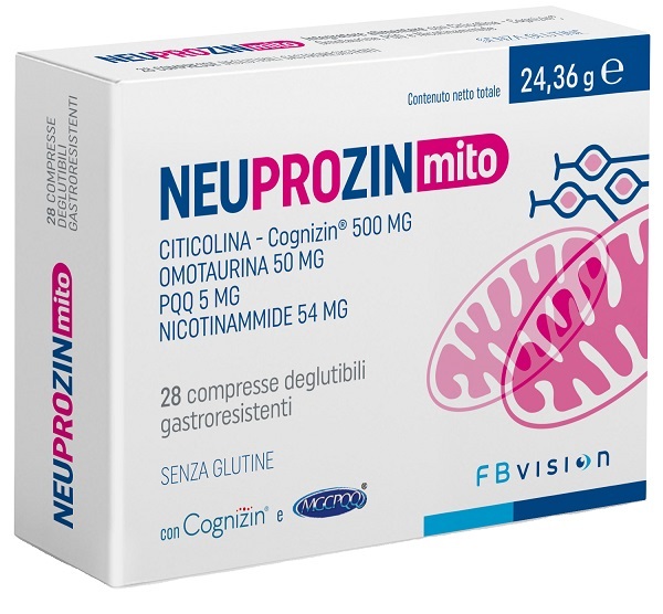 NEUPROZIN MITO 28 COMPRESSE GASTRORESISTENTI - Farmacia Castello Srl