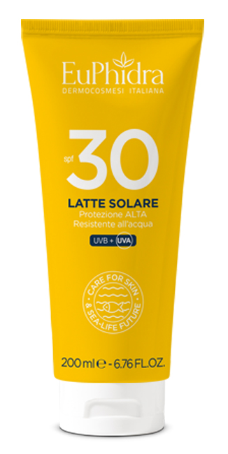 EUPHIDRA KALEIDO LATTE SOLARE SPF30 200 ML - Farmacia Castello Srl