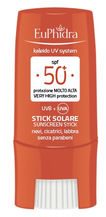 EUPHIDRA KALEIDO UVSYS STICK SOLARE VISO PROTETTIVO SPF 50+ 8 ML - Farmacia Castello Srl