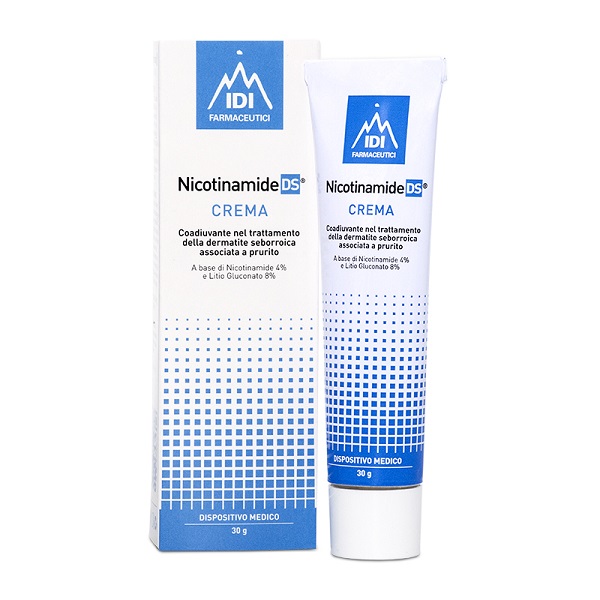 COADIUVANTE DERMATIDE SEBORROICA NICOTINAMIDE DS CREMA 30 G - Farmacia Castello Srl