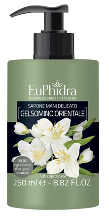 EUPHIDRA SAPONE LIQUIDO MANI GELSOMINO IN FLACONE CON ETICHETTA DISPENSER - Farmacia Castello Srl